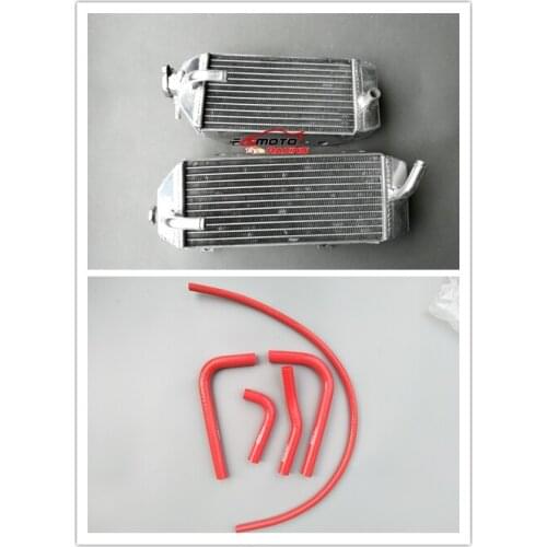 All Aluminum Radiator + Silicone Hose For Kawasaki KX250F 2017 2018