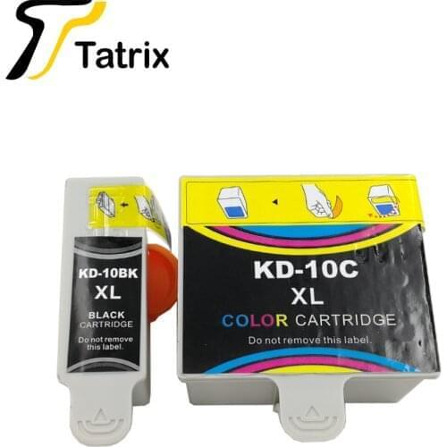 Tatrix KD10 Compatible Ink Cartridges For Kodak ESP3/5/7/9/3250/5210/5250/7250/9250/ Office 6150 Hero 6.1/7.1/9.1 inkjet printer
