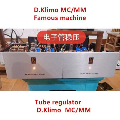 Copy D.Klimo Famous Machine LAR Gold Plus Tube MM MC Phono Preamp Turntable Preamplfieir 1:1 Copy For high-end Audio