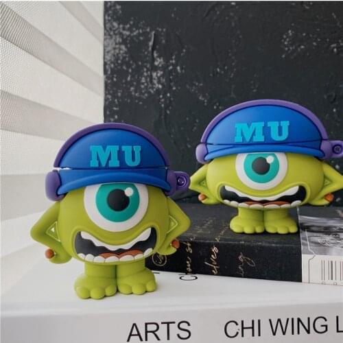 Cute big-eyed boy airpods pro protective cover cartoon apple 1/2/3 generation bluetooth headset cover creative application