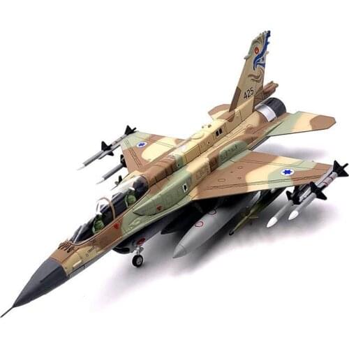 1/72 Casting Alloy Israel Air Force F-16I Thunderstorm Fighter Desert Camouflage F16 Finished Aircraft Model Collection Gift