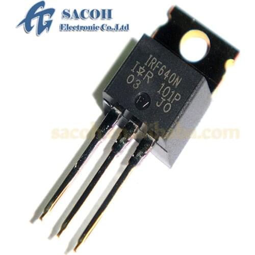 10Pcs IRF640N or IRF640 or IRF640A or IRF640B or IRF641 or IRF642 or IRF643 TO-220 18A 200V Power MOSFET