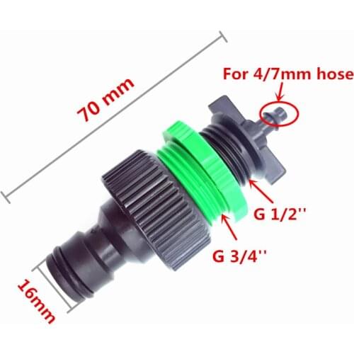 20pcs Hose Quick Seal Joint Industrial Agricultural Landscape Irrigation And Cooling System Russia Hot Products Garden Tools