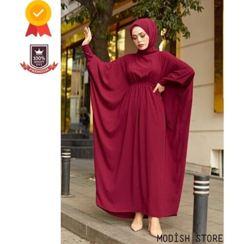 2021 Abaya Dubai Turkey Premium High Quality Muslim Dress Women Kaftan Modest Clothing Ramadan Womens Dress Islam