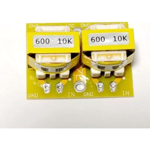 600:10K permalloy audio signal boost isolation transformer, 4 times amplification. Suitable for audio, microphone