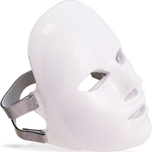 7 Color LED Facial Mask Skin Rejuvenation Face Care Treatment Beauty Anti Wrinkle Acne Therapy Whitening Instrument Spa Salon