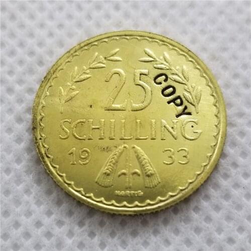 1933,1934 Austria 25 Schilling COPY COINS