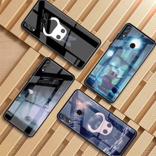 Hollow Knight Tempered Glass Phone Case For Huawei P20 P30 P40 P40 Lite Pro Psmart Mate 20 30 Cover Shell