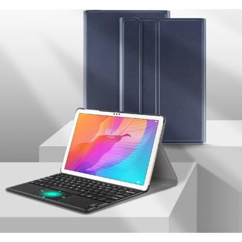 Touchpad Keyboard Case for Huawei Matepad T10s Tablet Case for Huawei Matepad T10s Wireless Bluetooth Trackpad Cover funda capa