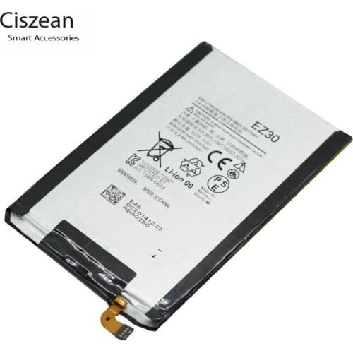 Ciszean 1x EZ30 3220mAh /12.2Wh Replacement Battery For Motorola Nexus 6 Google XT1115 XT1110 xt1103 nexus6 Batteries