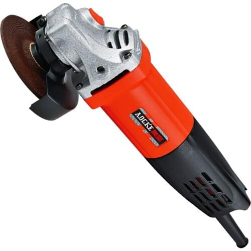 220V Electric Multi-function Angle Grinder Handheld Polishing Grinding Machine Household Metal Cutting Machine 700W 11000RPM