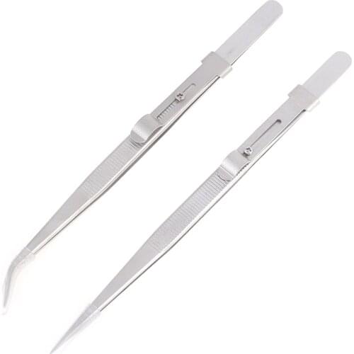 1PC Jewelry Making Tool Tweezers Concave Groove Diamond Craft Tools for Jeweler Remover