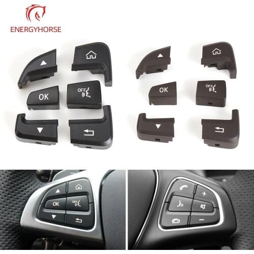 For Mercedes W205 C ClassSteering Wheel Buttons Switch For Benz W253 GLC Multi-function Switch For Car Steering Wheel 0999050200