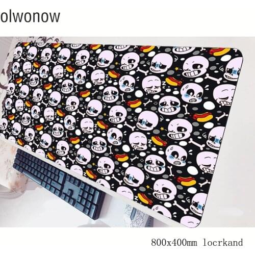 Undertale mouse pad gamer 80x40cm gaming mousepad xl notbook desk mat gadget padmouse games pc gamer mats gamepad