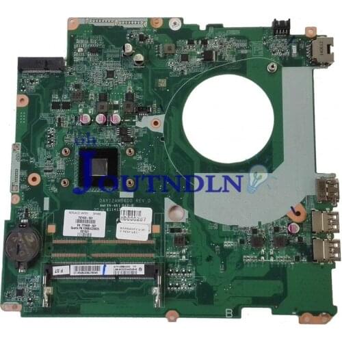 JOUTNDLN FOR HP Pavilion 17-F Laptop Motherboard DAY12AMB6D0 767420-001 767420-501 767420-601 DDR3 W/ N2830 CPU