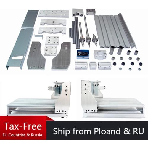 Mini CNC Engraving Machine 3040 Lathe Bed Kit Ball Screw DIY Frame for Milling Machine