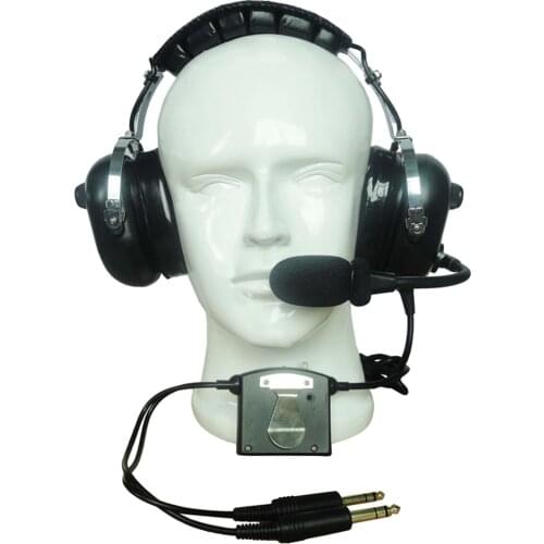 Active Noise Cancelling Headphones ANR Pilot Aviation Headset Noise isolation Airline Headset Yueny AH-2080