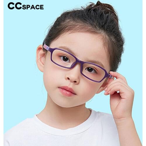 49157 Kids Anti Blue Light Plastic Titanium Glasses Frames Removable Ultralight Children Optical Fashion Computer Glasses