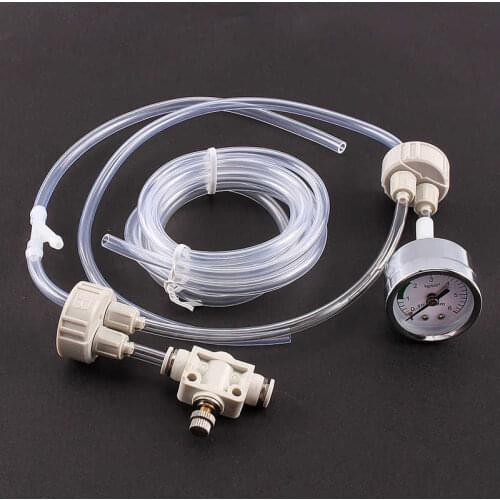 Aquarium DIY CO2 Generator System Kit With Pressure Air Flow Device Adjustment Water Plant Fish Tank Aquarium Co2 Valve Diffuser