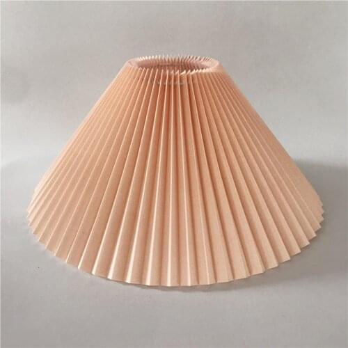 Best Quality Folding PVC Lamp Cover Fabric Table Lamp Shade for Hotel Bedroom