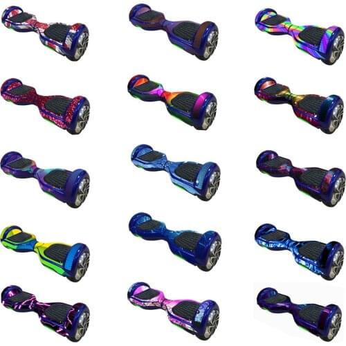 Electric Scooter Sticker 6.5 Inch Hoverboard Gyroscooter Sticker Two Wheel Self Balancing Scooter Hover Board Skateboard Sticker