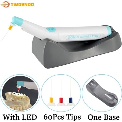 Dental Endo Cleaning Green Single Press Odontologia LED Sonic Irrigator Dentistry Sonic Activator for Endo Root Canal