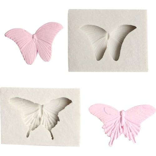 Sugarcraft Two Differnt Style Butterfly Silicone molds fondant mold cake decorating tools chocolate wedding decoration moulds