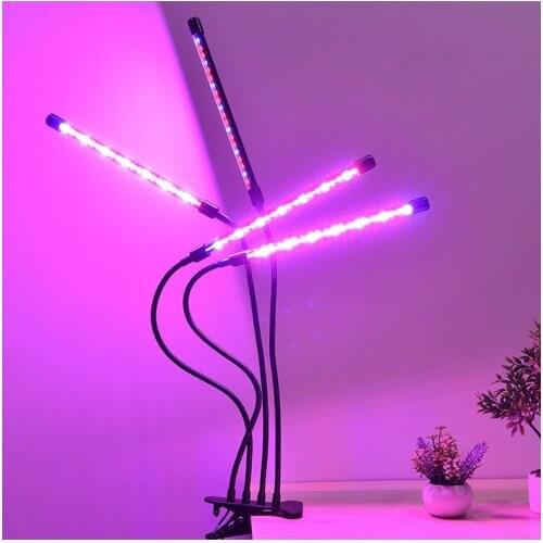 Phytolamp For Plants Led Grow Light USB Portable Full Spectrum Grow Lights Phyto Lamp DC5V Flexible Light IR UV Plant Growing