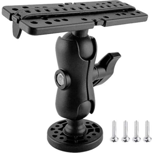 360 degree Rotatable Marine Navigation Fish Finder Bracket, Electronic Fish Finder Mounting Base GPS MAP