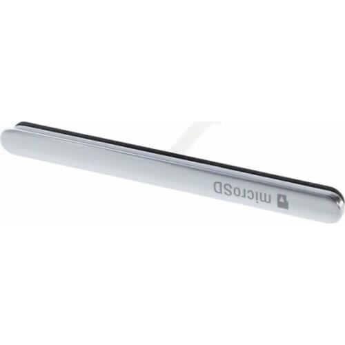 Top quality Original USB Charging Port Dust Plug Cover + Micro SD Port +SIM Card Port Slot Cover for Sony Xperia M5