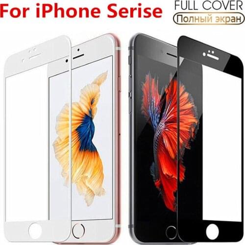 2PCS tempered glass for iphone 7 6s 8 plus glass iphone 7 8 6 X 12 11 Pro Max screen protector protective glass on iphone 7plus