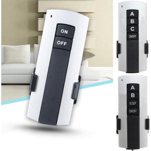 1Pcs Receiver 1/2/3 Ways Remote Smart Wireless Switch ON/OFF LED Ceiling Lamp Single Channel Light Remote Switch 200V-240V