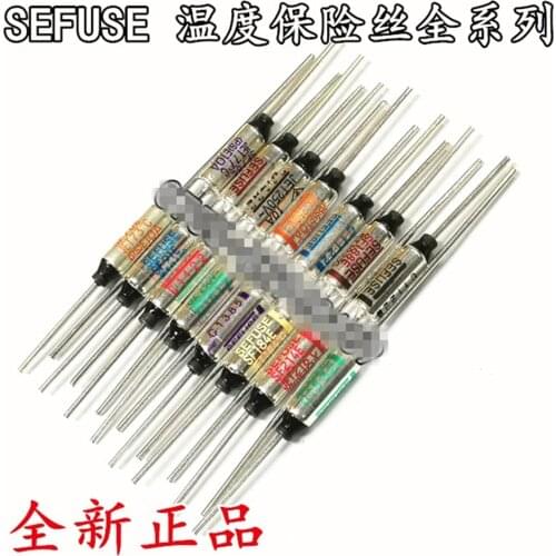 10PCS/Lot Metal Case Thermal Fuse SEFUSE 10A 250V SF70E-SF240E RY