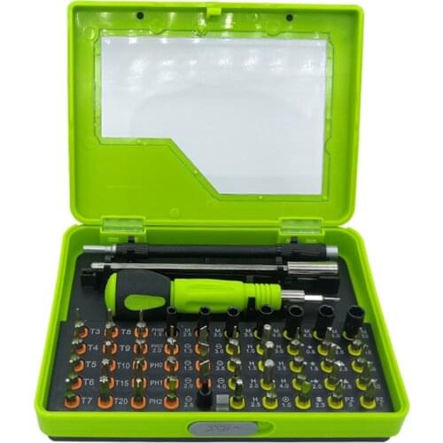 53 in 1 Electronic Repair Kit, Screwdriver Tool, Carrying Case, for Electronics, Smartphone, Computer & Tablet Repair Kit