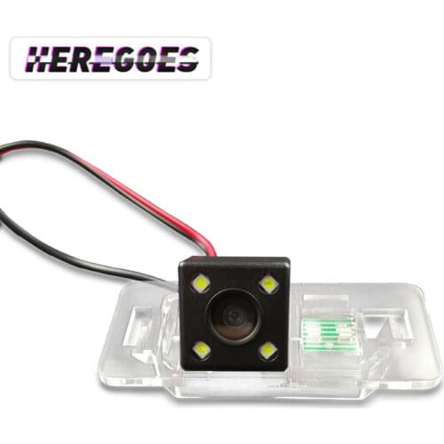 Car CCD 4 LED Night Vision Backup Rear View Camera Parking Assistance For BMW 3 Series 315 318 320 323 325 E46 E39 E53 X3 X5 X6