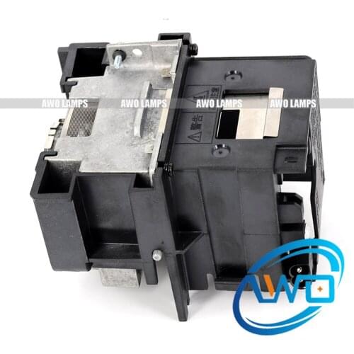 AWO ET-LAA410 High Quality Bulb with Housing Replacement Lamps for PANASONIC PT-AE8000/PT-AT6000/PT-HZ900 180 DAY Warranty