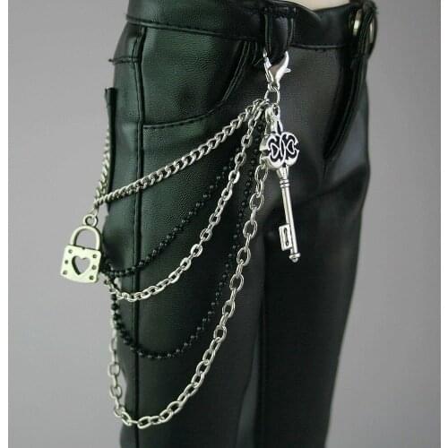 [wamami] 16# Waist Chain Outfit 1/4 MSD 1/3 SD DZ BJD Dollfie Silver Metal Lock