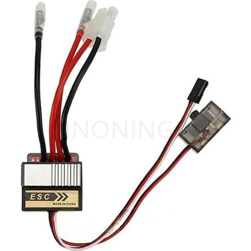 320A ESC Brushed Electric Speed Controller Brush ESC 4.8-7.4V For 1/8 1/10 RC Car Truck Boat For HSP 1/10