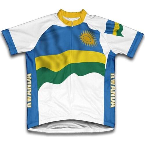 2021 Rwanda More Style Summer Cycling Jersey Team Men Bike Road Mountain Race Tops Riding Bicycle Wear Bike clothing Quick Dry