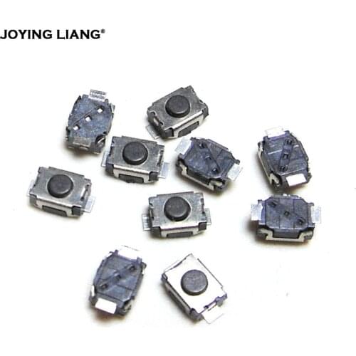 JOYING LIANG Micro Turtle 3*4 mm Switch (Rated DC 12V 0.5A) 2-foot Patch Light Touch Switch 3x4MM Button Switches (10pcs/lot)