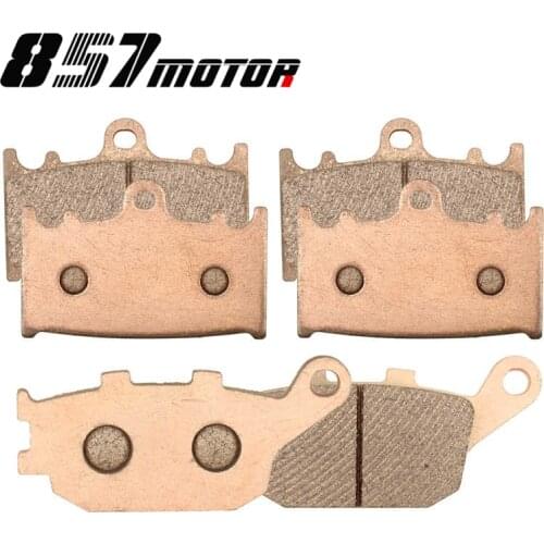 Motorcycle metal sintering brake pads For Suzuki GSF 650 1250 Bandit 2007 2008 2009 2010 2011 2012 2013 SV 1000