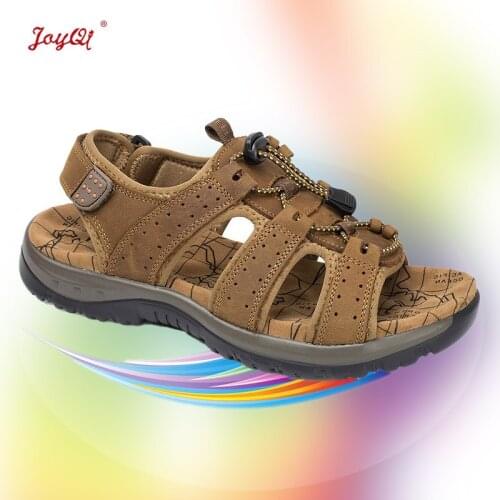 Men sandals summer beach shoes new fashion breathable men slippers causal shoes plus size 39-45 JOY-003