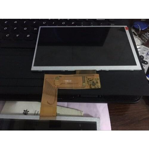 New 7 inch lcd screen with touch screen 40 pin for Car DVD GPS LY700B-A C700D40-G 165MM*100MM*3MM