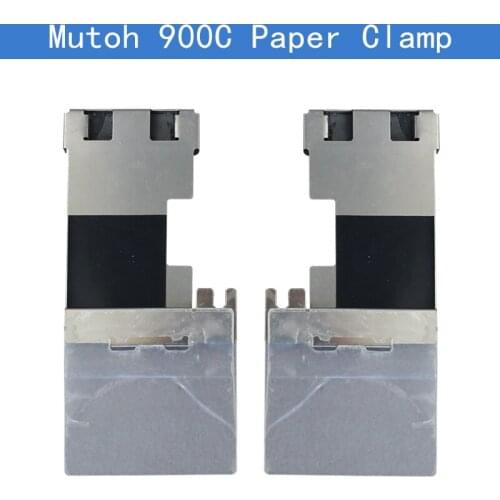Original 1set/lot Mutoh printer media clamp for Mutoh RJ-900 series solvent printer