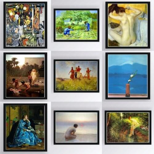 Sex Women Watercolor Poster Canvas Print Painting Wall Art Living Room Home Decoration