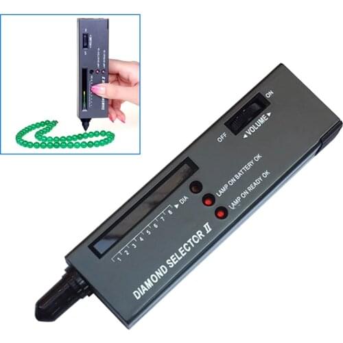 Diamond Gems Tester Portable Gemstone Selector Tool II LED Indicator Accurate Jewelry Test Tool New XIN-Shipping