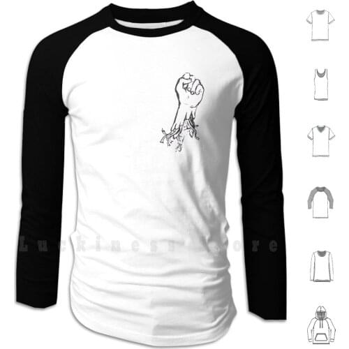 Robot Revolution Hoodies Long Sleeve Robot Android Mechanical Droid Hand Prosthetic Futuristic