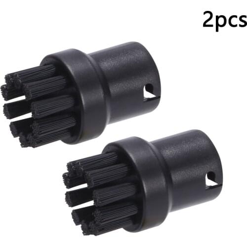 2PCS Steam Cleaning Brush For Karcher SC1 SC2 SC3 SC4 SC5 SC7 2.863-058 Round Cleaning Brushes Replace Sofa Corner Dust Clean Up