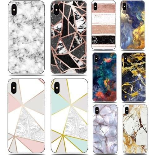 Silicone Case For ZTE Blade V9 V10 Vita A7 A5 A3 2019 L8 N3 A530 A606 marble Painted Soft TPU phone Cover
