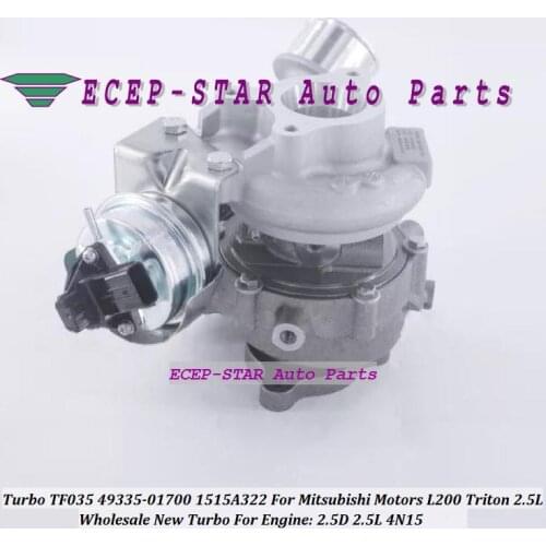 Turbo TF035 49335-01700 49335 01700 4933501700 1515-A322 1515A322 For Mitsubishi Motors L200 Triton 2.5D 2.5L 4N15 Turbocharger